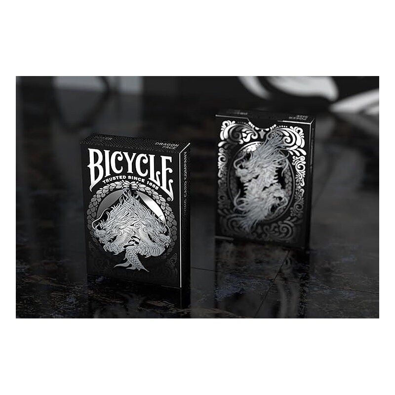 NAIPES - BARAJA BICYCLE DRAGON BLACK