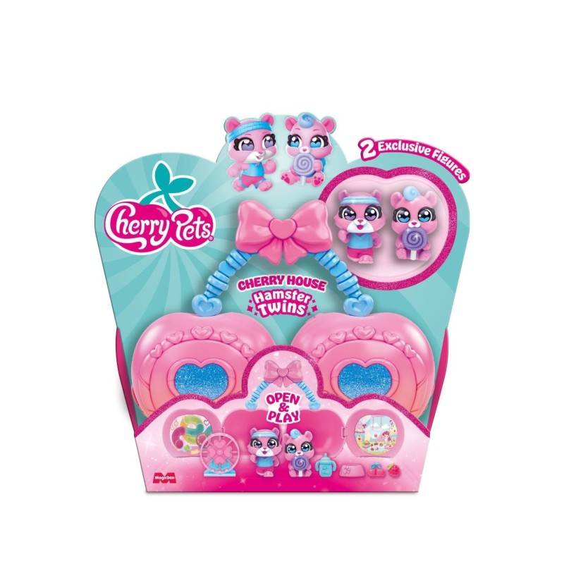 CHERRY PETS - CHERRY HOUSE - HAMSTER TWINS