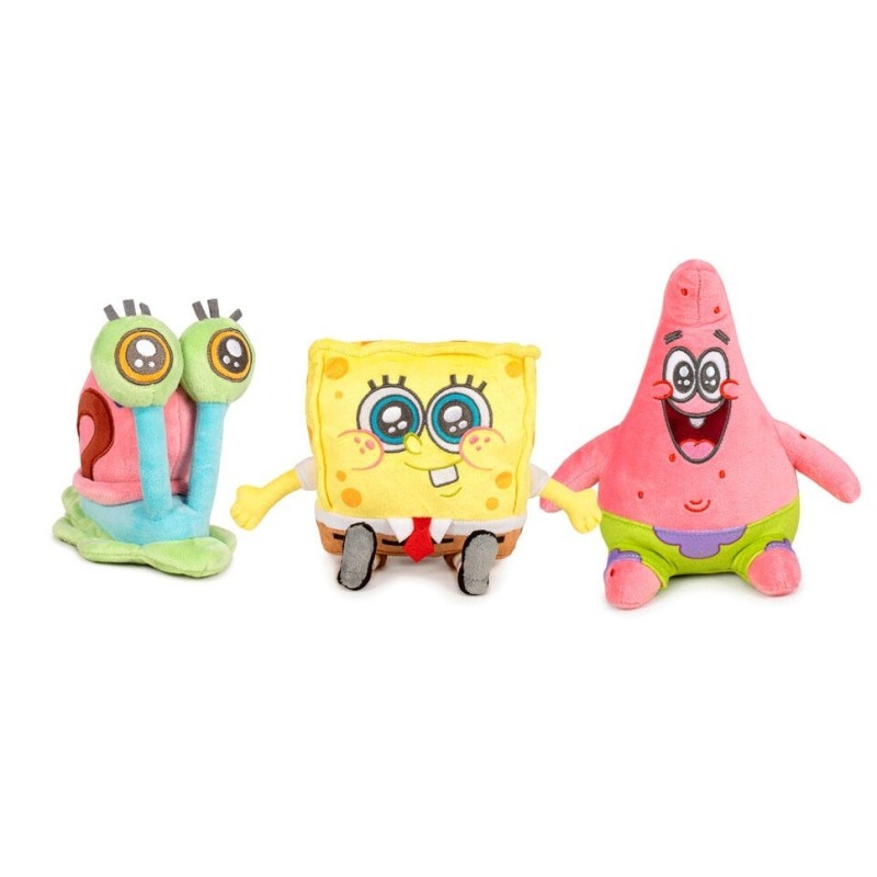 PELUCHE BOB ESPONJA CUTE 3MOD 22CM SURTIDOS