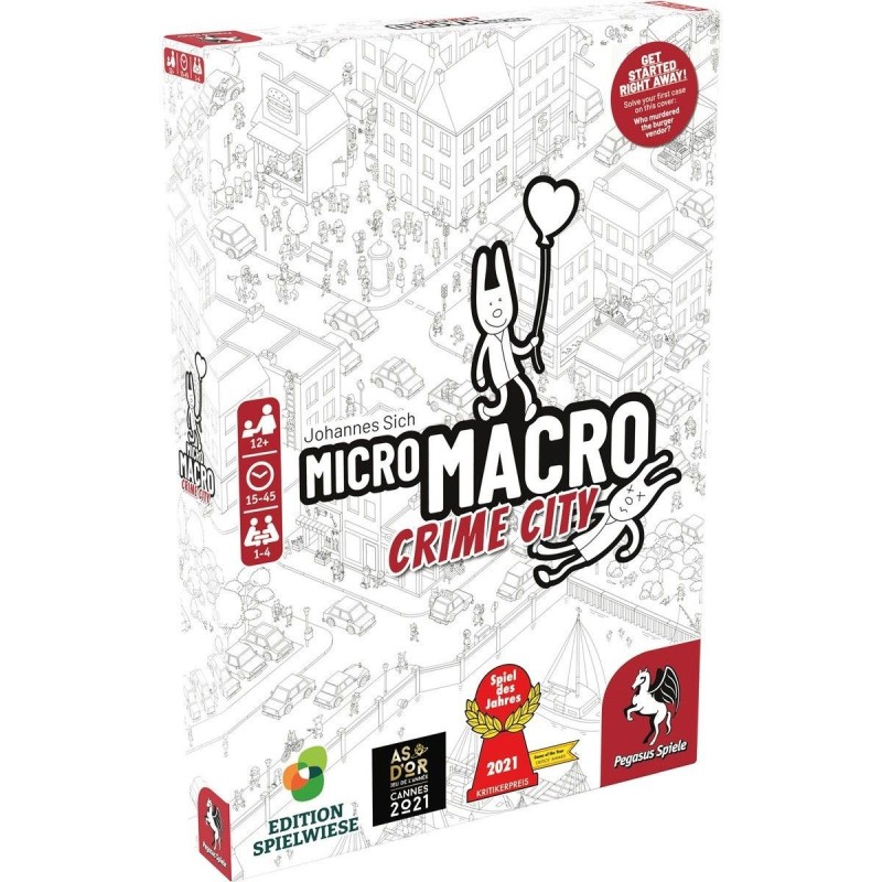 MicroMacro: Crime City (Inglés)