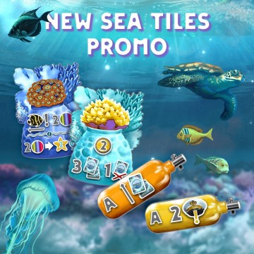 Promo nuevas piezas de mar - Proyecto arrecife