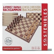AJEDREZ DAMAS BACKGAMMON FSC 100%