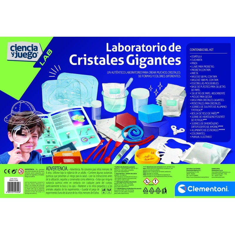 CIENCIA - LABORATORIO DE CRISTALES GIGANTES