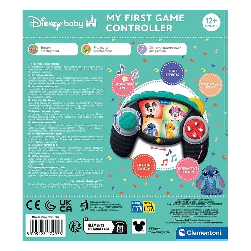 BABY CLEMMY-DISNEY GAME CONTROLLER