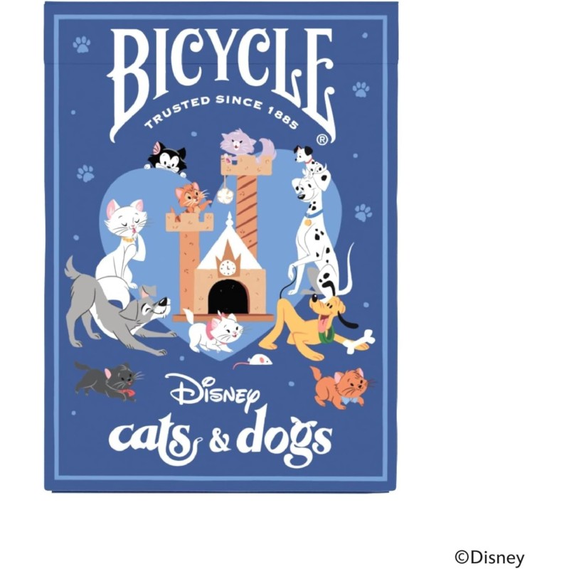 NAIPES - BARAJA BICYCLE DISNEY CATS & DOGS