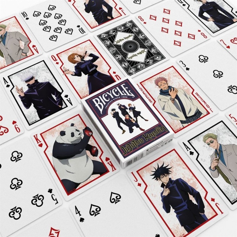 NAIPES - BARAJA BICYCLE JUJUTSU KAISEN