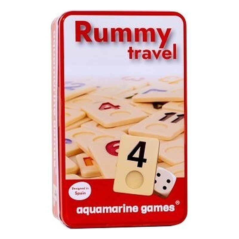 RUMMY 4 JUGADORES TRAVEL LATA