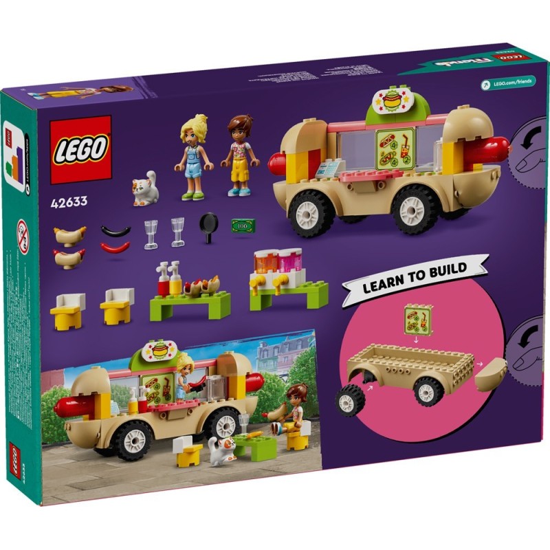 LEGO-42633 Camión de Perritos Calientes