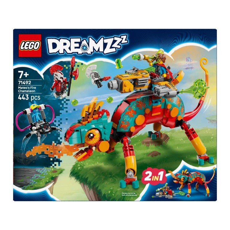 LEGO-71492 Camaleón Llameante de Mateo
