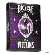 NAIPES - BARAJA BICYCLE DISNEY VILLAINS VERDE/MORADO