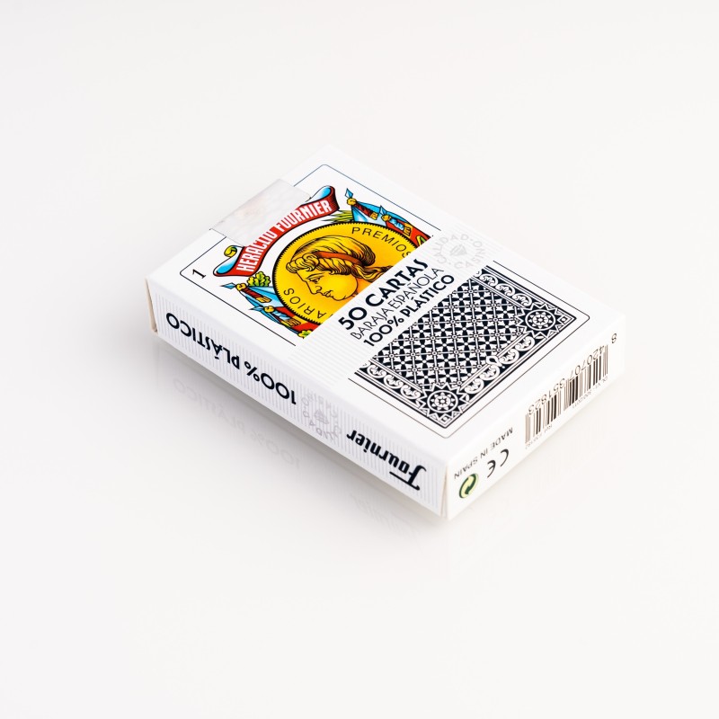 NAIPES - BARAJA ESPAÑOLA PLASTICO 100% 50C