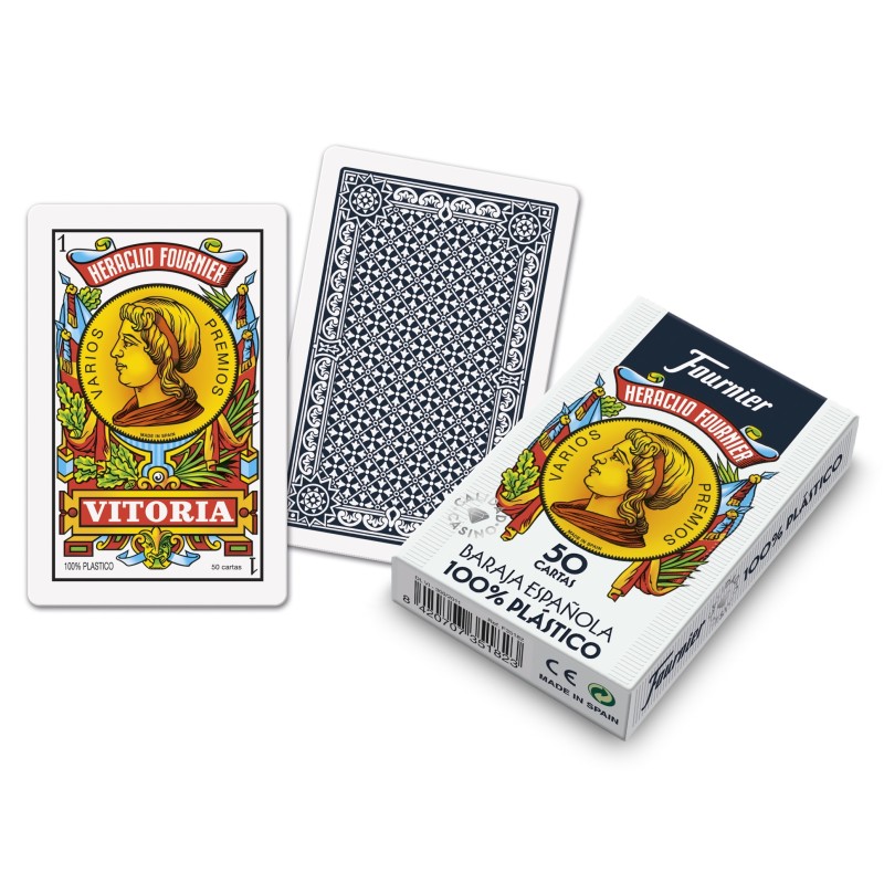 NAIPES - BARAJA ESPAÑOLA PLASTICO 100% 50C