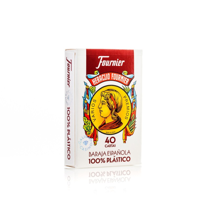 NAIPES - BARAJA ESPAÑOLA 100% PLASTICO 40C