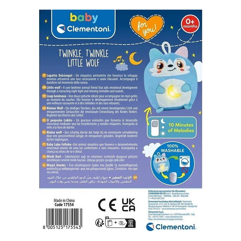 BABY CLEMMY-LOBITO LUMINOSOS TWINKLE TWINKLE