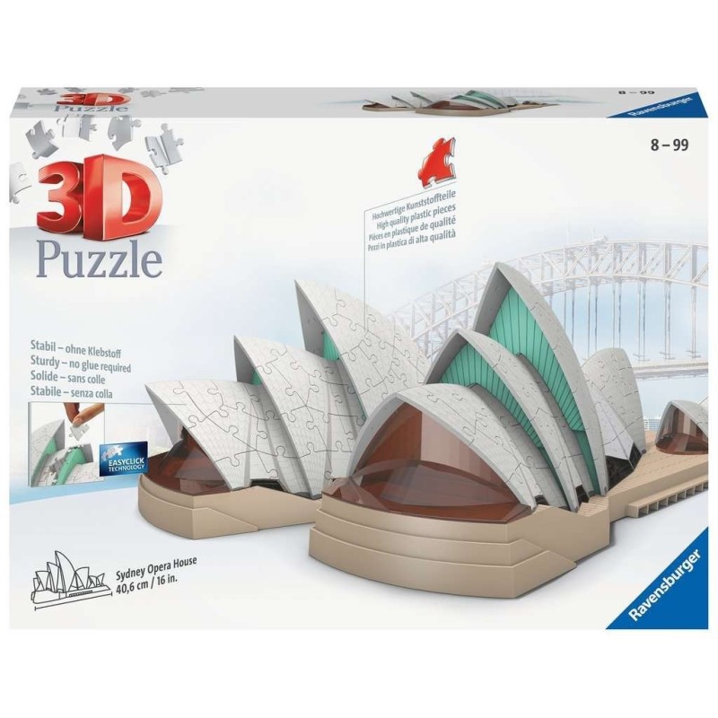 Puzzle 3D - Serie Maxi: Sydney Opera House