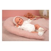 ELEGANCE 35 CM BABYTO ROSA C/ COJIN (MUÑECO DE PESO)