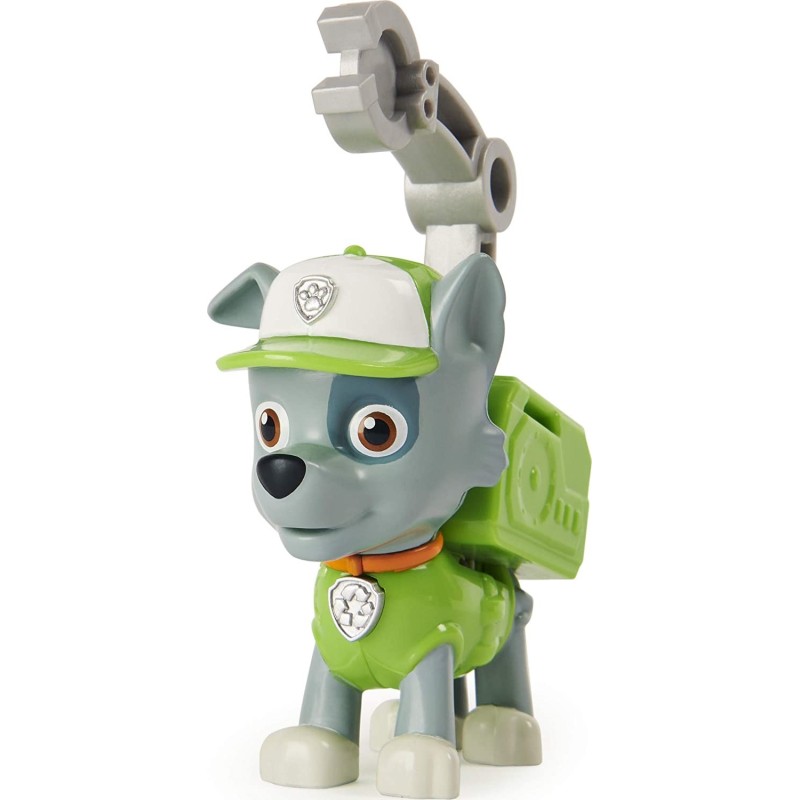 PAW PATROL FIGURA Y PLACA ACTION PACK