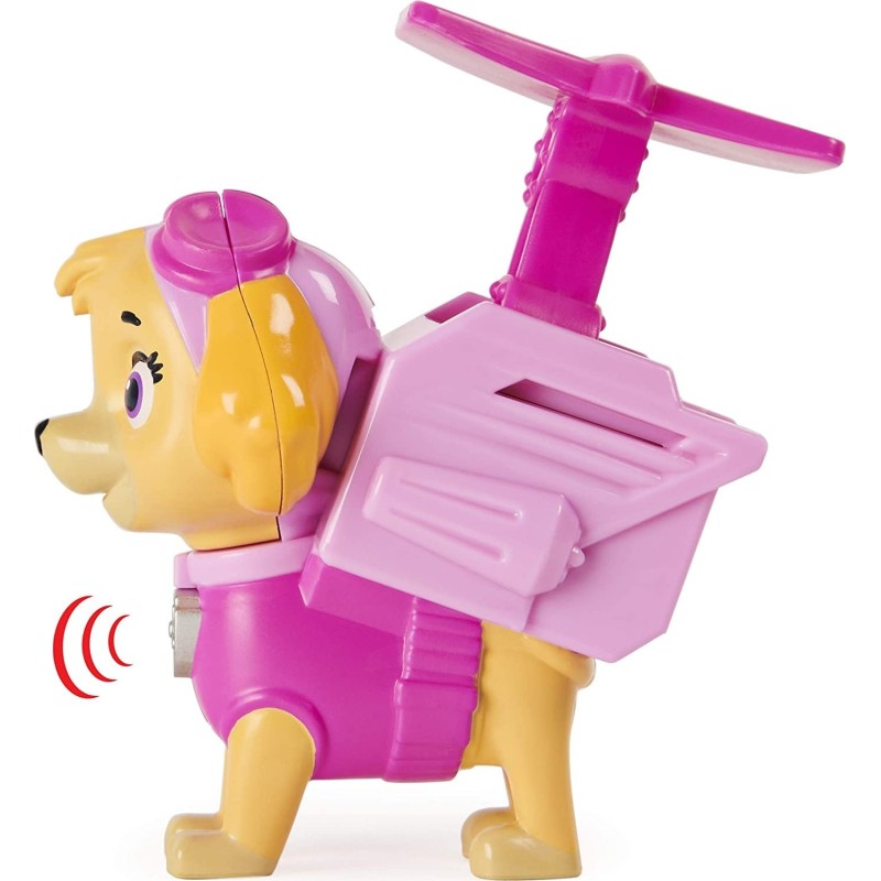 PAW PATROL FIGURA Y PLACA ACTION PACK