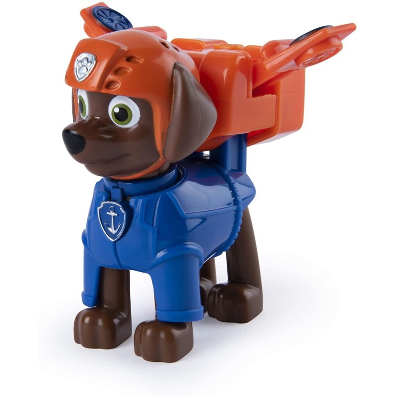 PAW PATROL FIGURA Y PLACA ACTION PACK