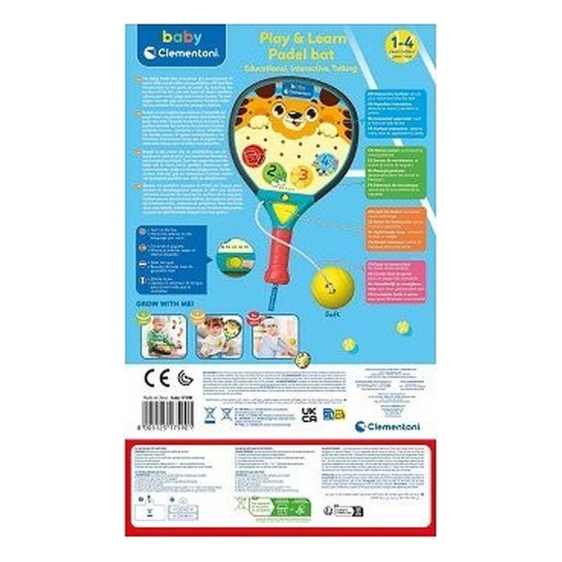 BABY CLEMMY - RAQUETA DE PADEL INTERACTIVA