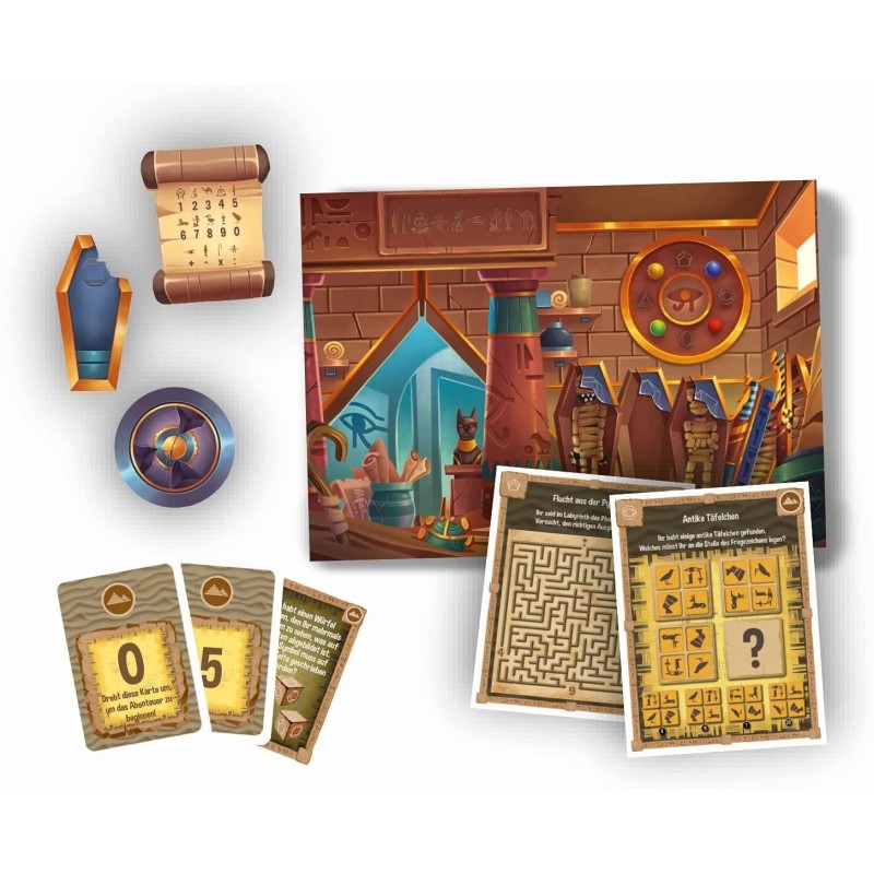 ESCAPE GAME - LA PIRAMIDE DEL FARAON (CASTELLANO)