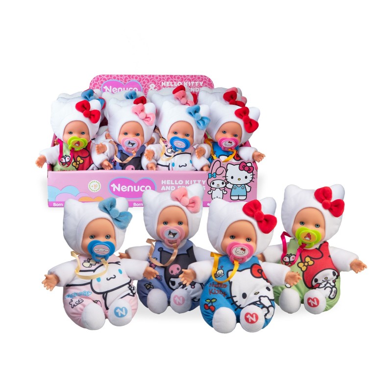 NENUCO CUTE HELLO KITTY EXPOSITOR 12 UNIDADES