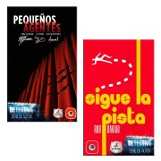 Pack Detective: Pequeños agentes + Sigue la pista