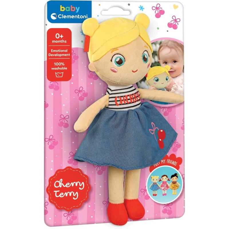 BABY CLEMMY - PELUCHE MUÑECA CHERRY TERRY