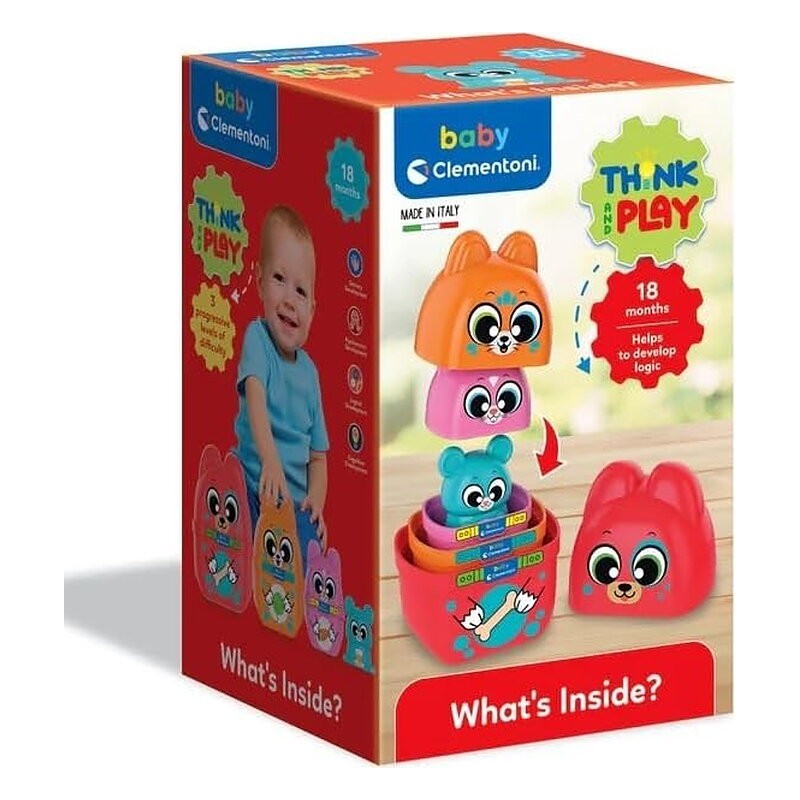 BABY CLEMMY - ¿QUE HAY DENTRO? JUEGO APILABLE