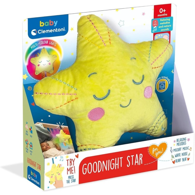 BABY CLEMMY - PELUCHE ESTRELLA LUMINOSA BUENAS NOCHES