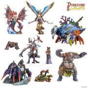 Fantasy Miniatures Set - Dungeons & Lasers