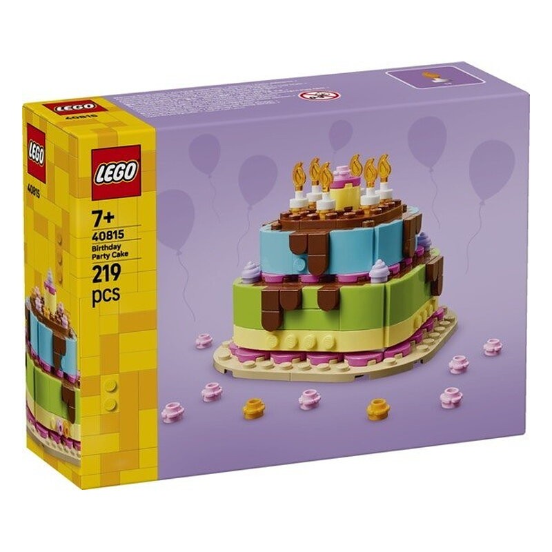 LEGO PASTEL DE FIESTA DE CUMPLEAÑOS