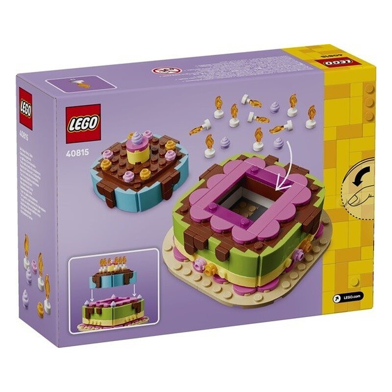 LEGO PASTEL DE FIESTA DE CUMPLEAÑOS