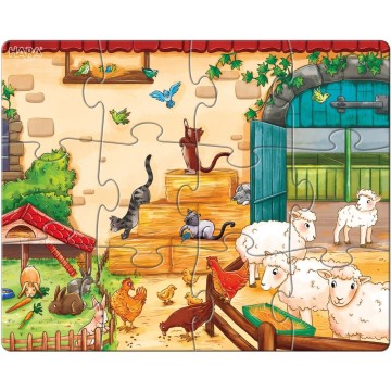 Puzzles Animales de granja