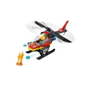 LEGO-60411 Helicóptero de Rescate de Bomberos