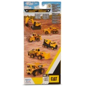BLISTER 3 VEHICULOS DE METAL CATERPILLAR - CAMION, NIVELADORA Y MEZCLADORA