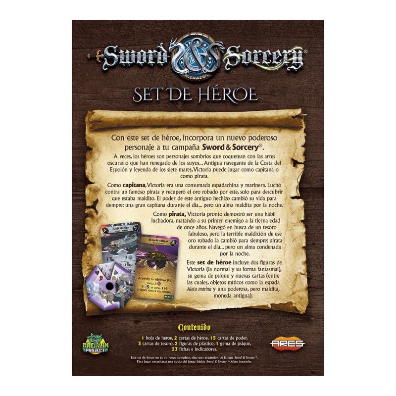 Sword & Sorcery: Personaje Victoria
