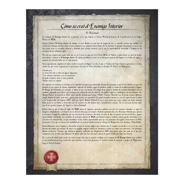Warhammer: El Enemigo en las Sombras. Compendio