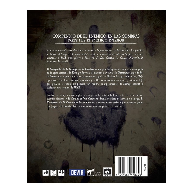 Warhammer: El Enemigo en las Sombras. Compendio