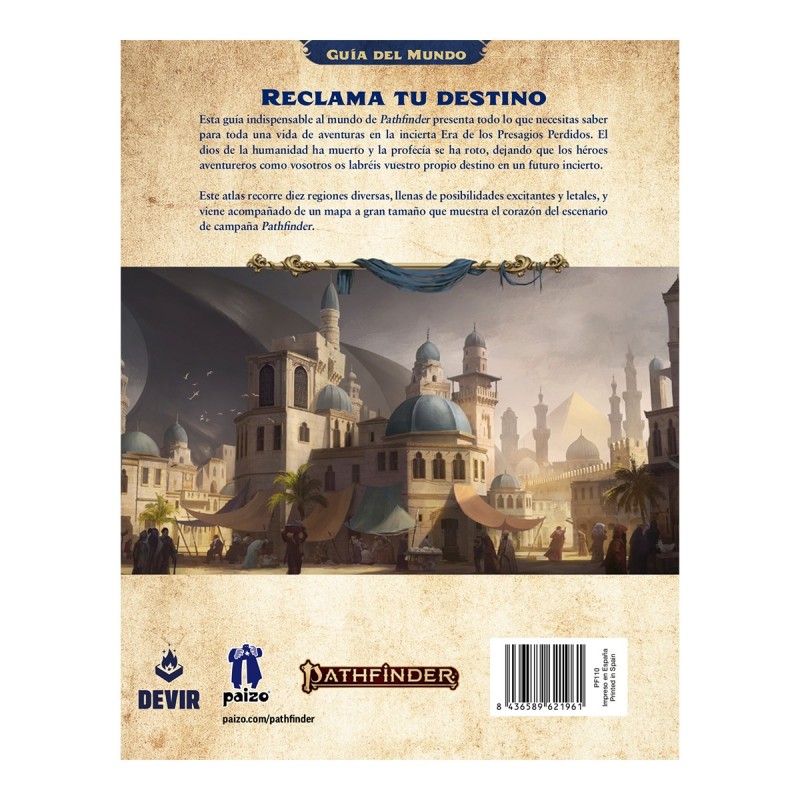Pathfinder 2ª ed.: Guía del Mundo de Presagios Perdidos