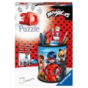 Puzzle 3D - Shaped: Portalápices Miraculous