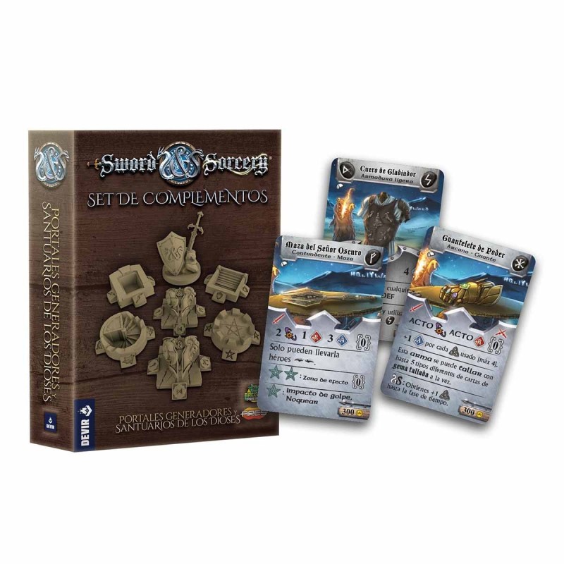 Sword & Sorcery: Crónicas Antiguas - Portales Generadores y Santuarios de los Dioses