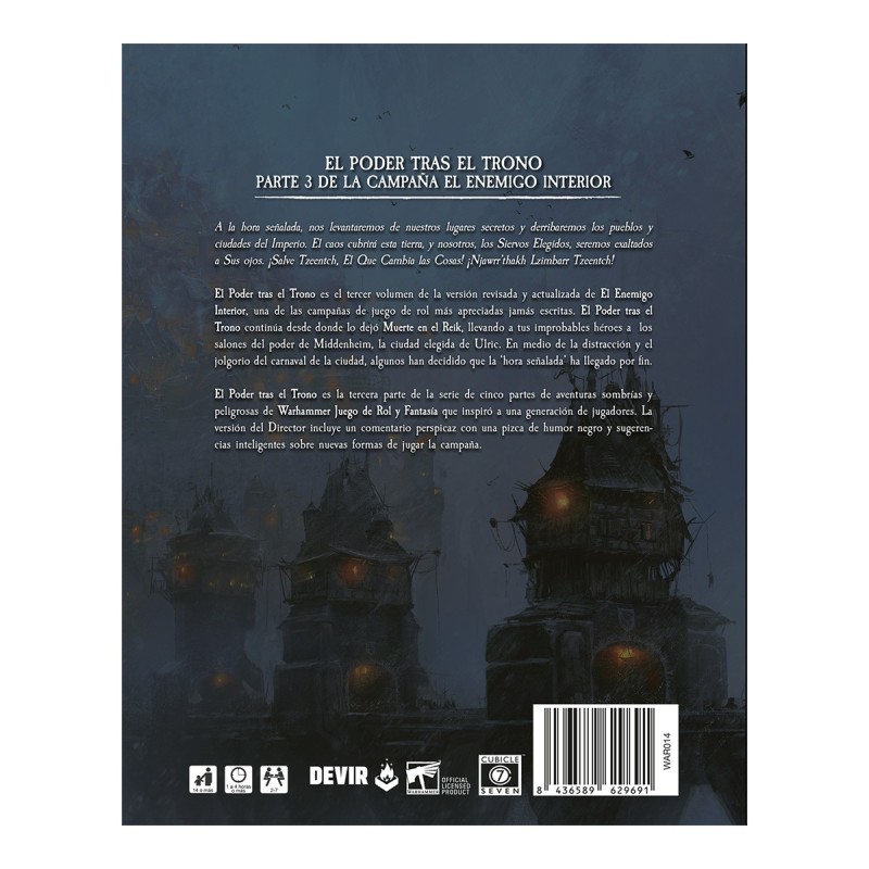Warhammer - El Poder tras el Trono (aventura)