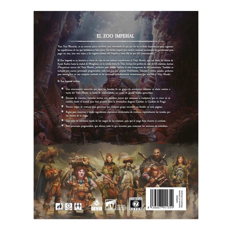 Warhammer 4ª ed. - El zoo imperial