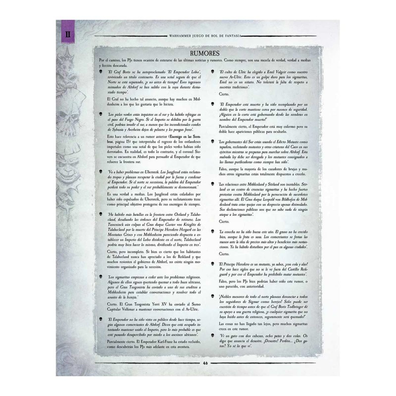 Warhammer 4ª ed. - El Imperio en ruinas - aventura