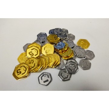 Monedas metálicas: Cibercréditos Deluxe - Skymines