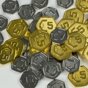 Monedas metálicas: Cibercréditos Deluxe - Skymines