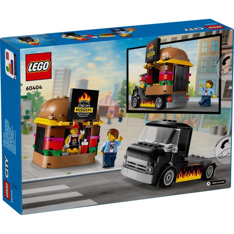 LEGO-60404 Camión Hamburguesería
