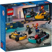 LEGO-60400 Karts y Pilotos de Carreras