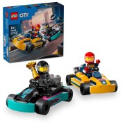 LEGO-60400 Karts y Pilotos de Carreras